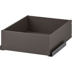 Dulap Ikea Pax/Storklinta raft/bare/sertare/cosuri 200x66x201 (Gri inchis/Maro inchis) Thumb
