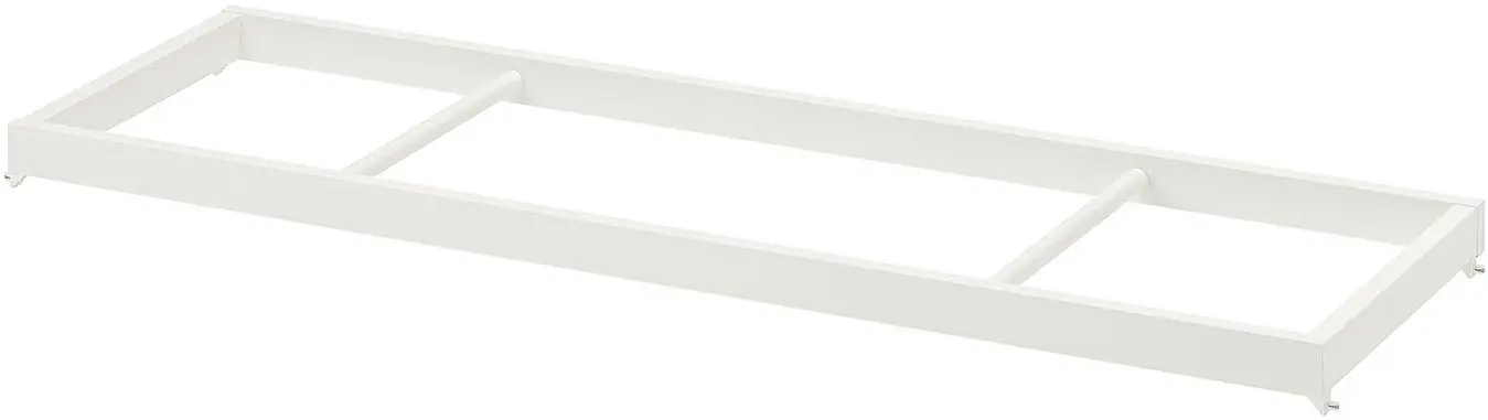 Dulap Ikea Pax/Storklinta rafturi/bara/cosuri 100x38x236 (Alb/Aspect Stejar)