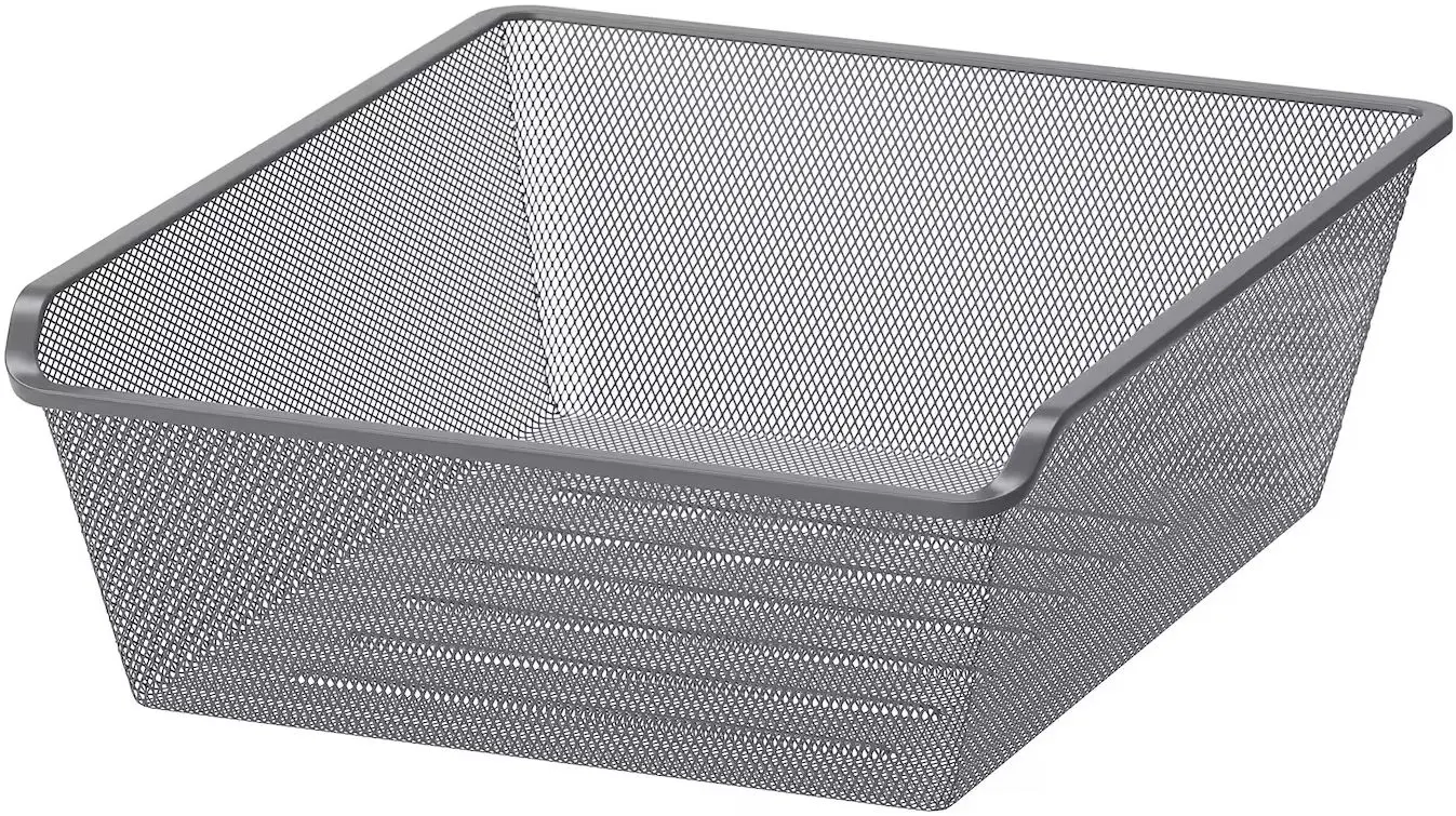 Dulap Ikea Pax/Storklinta rafturi/bara/sertare/cosuri 150x60x236 (Gri inchis/Maro inchis)