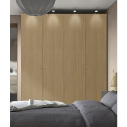 Dulap Ikea Pax/Storklinta rafturi/bare/cosuri 200x60x236 (Alb/Aspect Stejar)