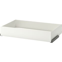 Dulap Ikea Pax/Storklinta rafturi/bare/sertare 250x58x201 (Alb/Aspect Stejar) Thumb