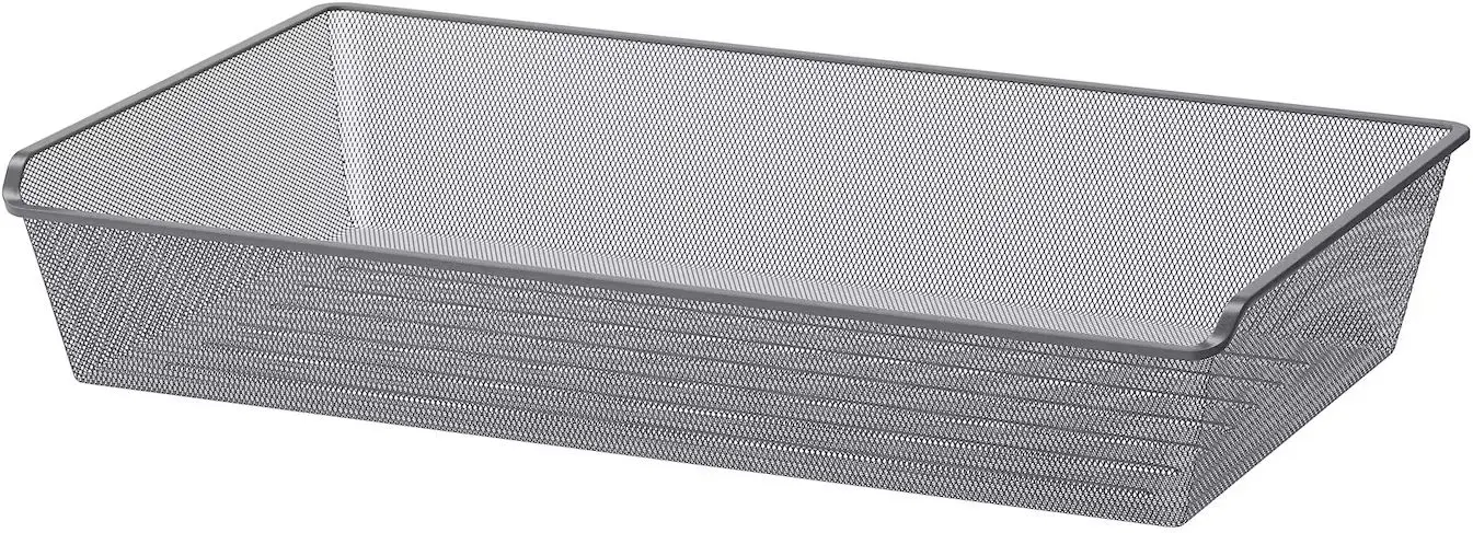 Dulap Ikea Pax/Storklinta rafturi/bare/sertare/cosuri 250x58x201 (Gri inchis/Maro inchis)