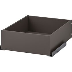 Dulap Ikea Pax/Storklinta rafturi/bare/sertare/cosuri 250x58x236 (Gri inchis/Maro inchis) Thumb