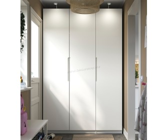 Шкаф Ikea Pax/Tonstad полки/штанги 150x60x236 (Белый)