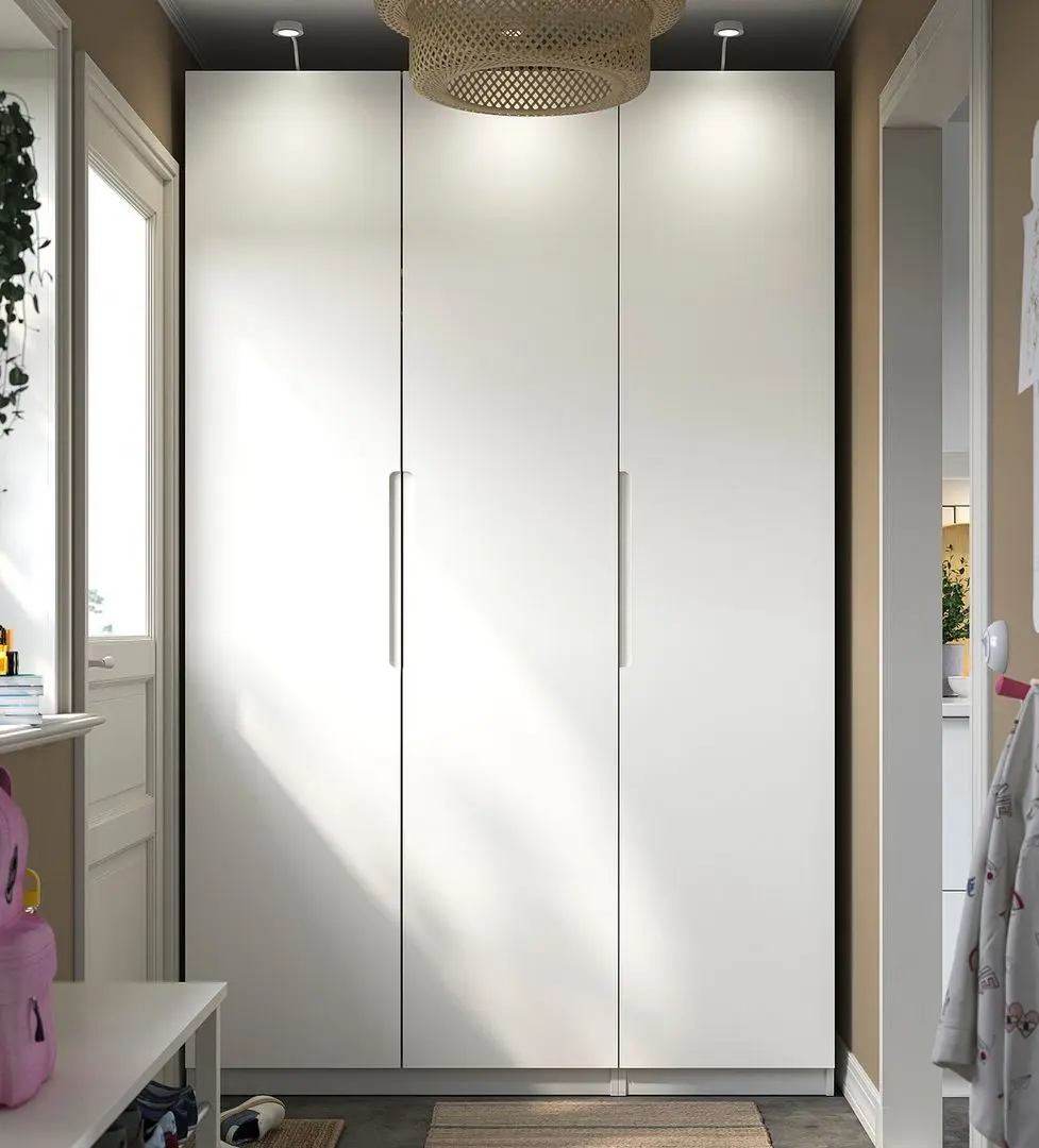 Dulap Ikea Pax/Tonstad rafturi/bare 150x60x236 (Alb)