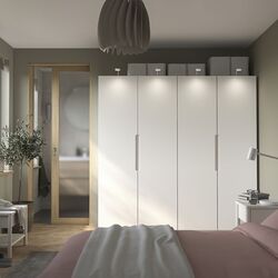 Dulap Ikea Pax/Tonstad rafturi/bare 200x60x201 (Alb) Thumb