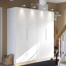 Шкаф Ikea Pax/Tonstad полки/штанги 200x60x201 (Белый)