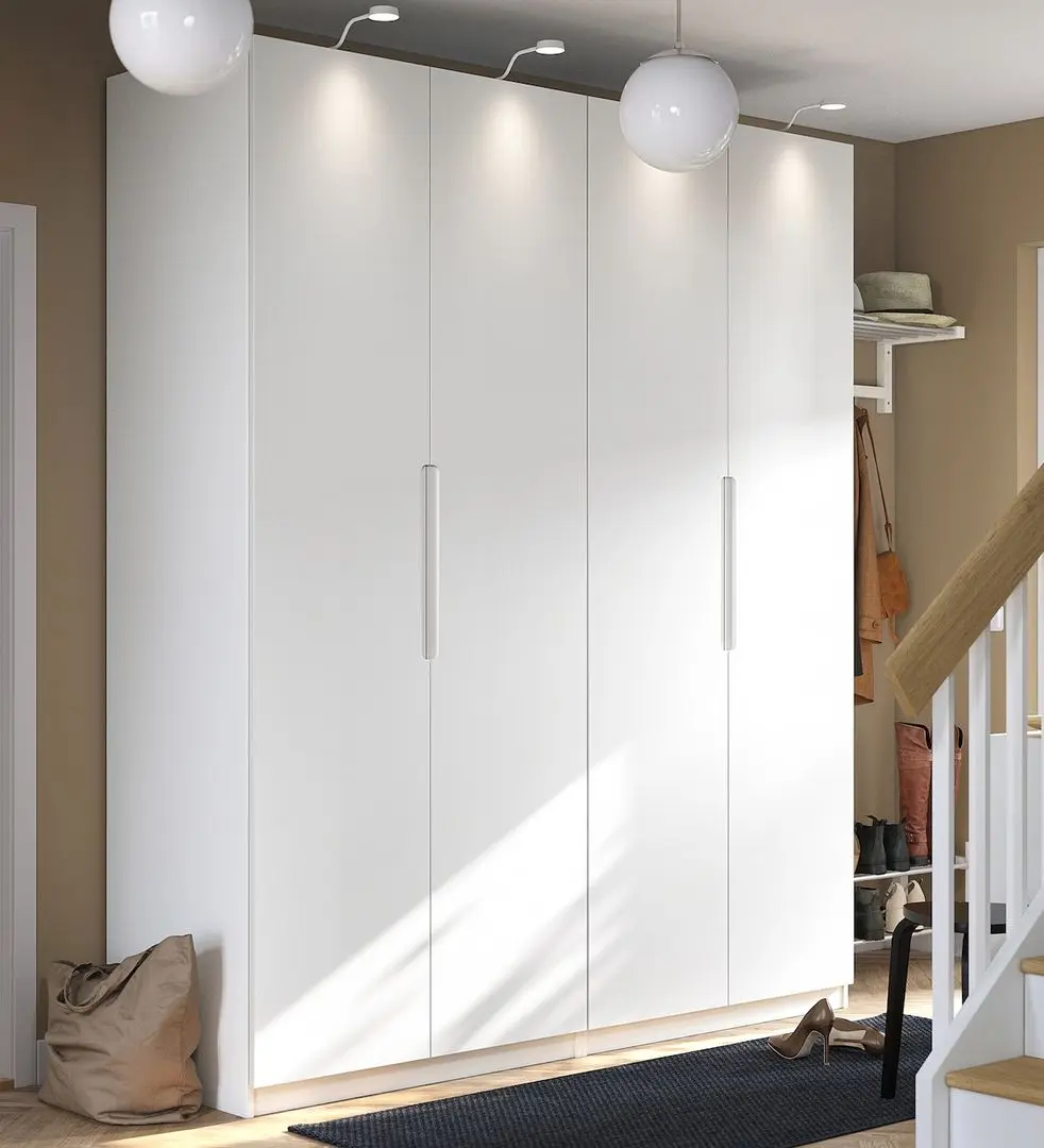 Dulap Ikea Pax/Tonstad rafturi/bare 200x60x236 (Alb)