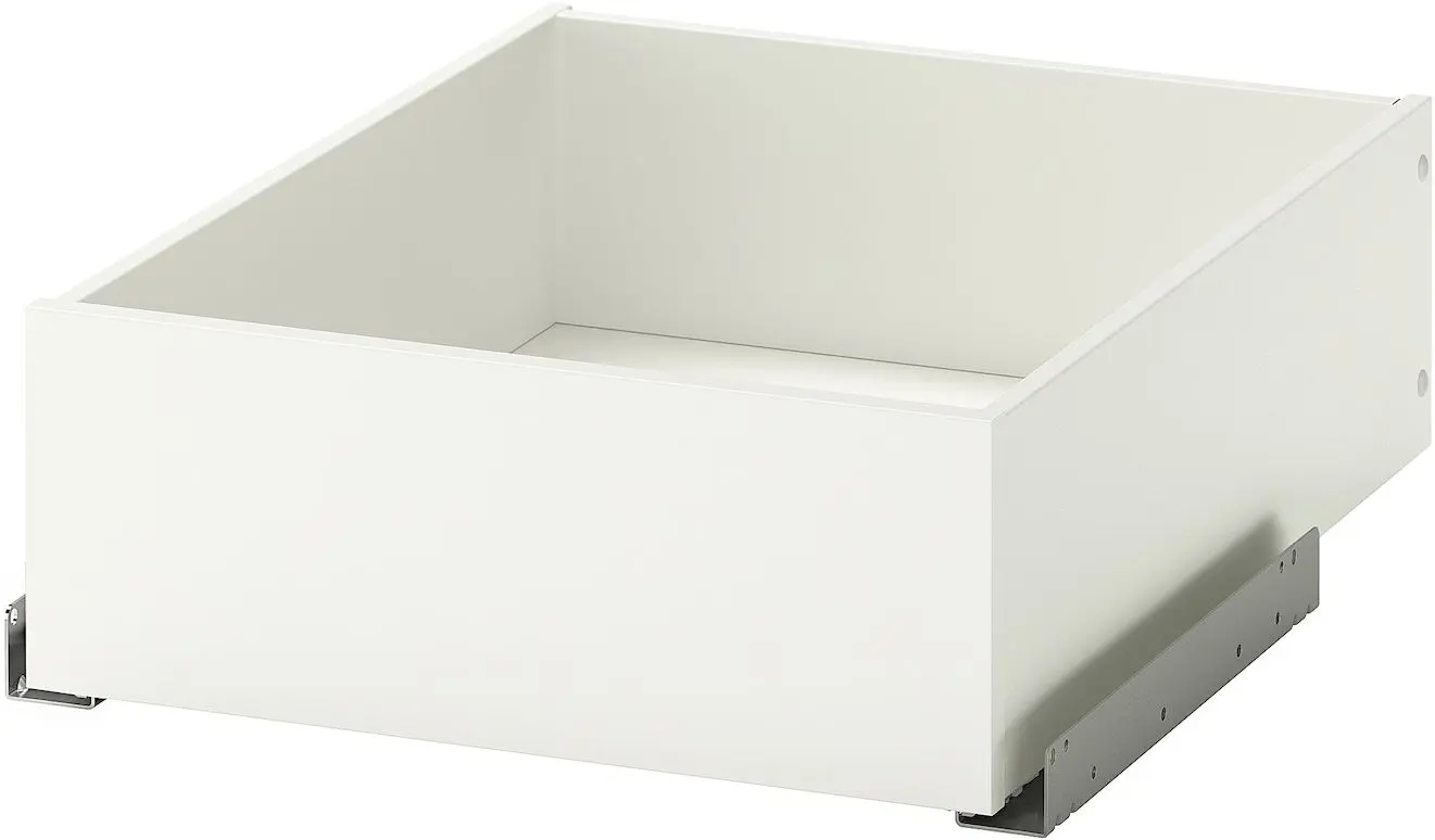 Dulap Ikea Pax/Tonstad rafturi/bare/sertar/cosuri 150x60x201 (Alb)