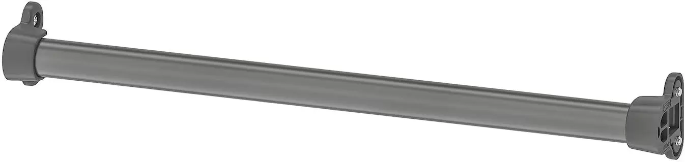 Dulap Ikea Pax/Tonstad rafturi/bare/sertare/cos/sticla 200x60x236 (Gri inchis maro/Furnir Stejar Vopsit) - 4