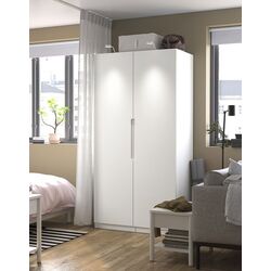 Dulap Ikea Pax/Tonstad rafturi/bare/sertare/cosuri 100x60x201 (Alb) Thumb