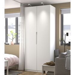 Dulap Ikea Pax/Tonstad rafturi/bare/sertare/cosuri 100x60x236 (Alb) Thumb