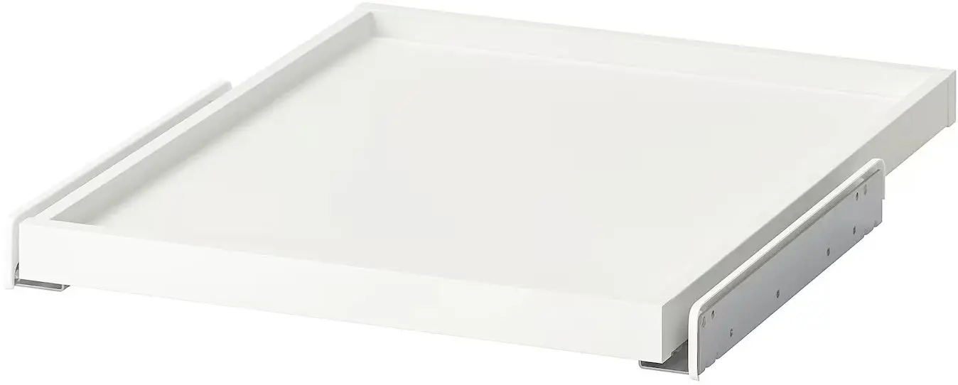 Dulap Ikea Pax/Tonstad rafturi/bare/sertare/cosuri 100x60x236 (Alb/Furnir Stejar)