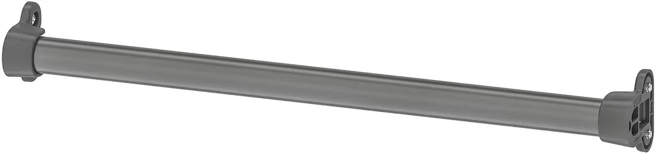 Dulap Ikea Pax/Tonstad rafturi/bare/sertare/cosuri/sticla 150x60x201 (Gri inchis maro/Furnir Stejar Vopsit) - 4