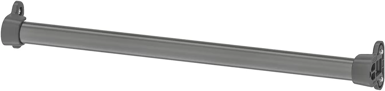 Шкаф Ikea Pax/Tonstad полки/штанги/ящики/корзины/стекло 150x60x236 (Тёмно-серо-коричневый/Дубовый Шпон Морённый) - 4