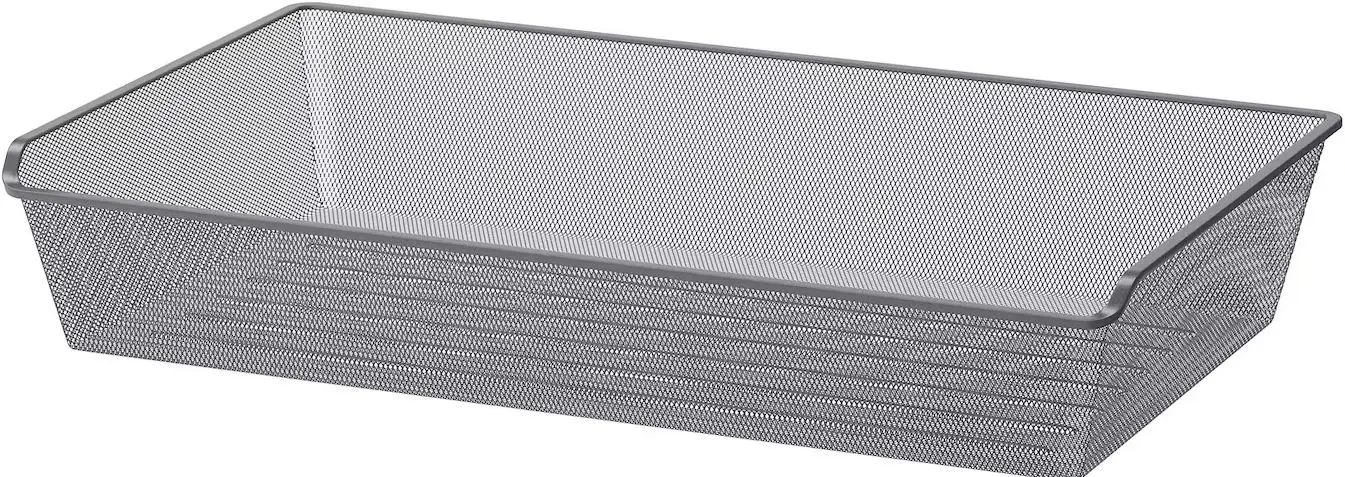 Dulap Ikea Pax/Tonstad rafturi/bare/sertare/cosuri/sticla 250x60x236 (Gri inchis maro/Furnir Stejar Vopsit) - 6