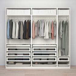 Dulap Ikea Pax/Tyssedal 250x60x236 (Alb) Thumb