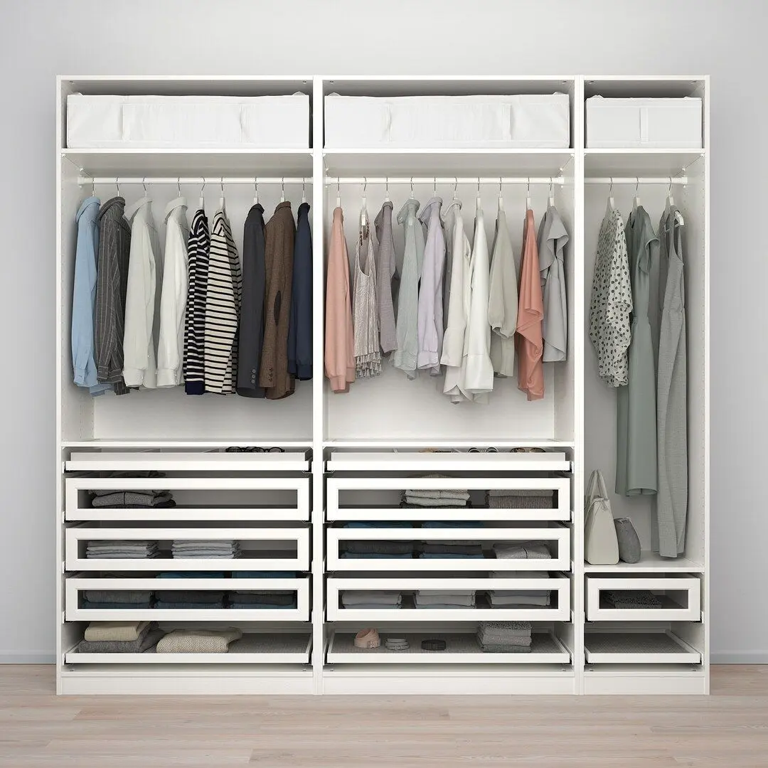 Dulap Ikea Pax/Tyssedal 250x60x236 (Alb) - 3