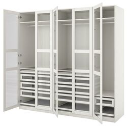Dulap Ikea Pax/Tyssedal 250x60x236 (Alb) Thumb