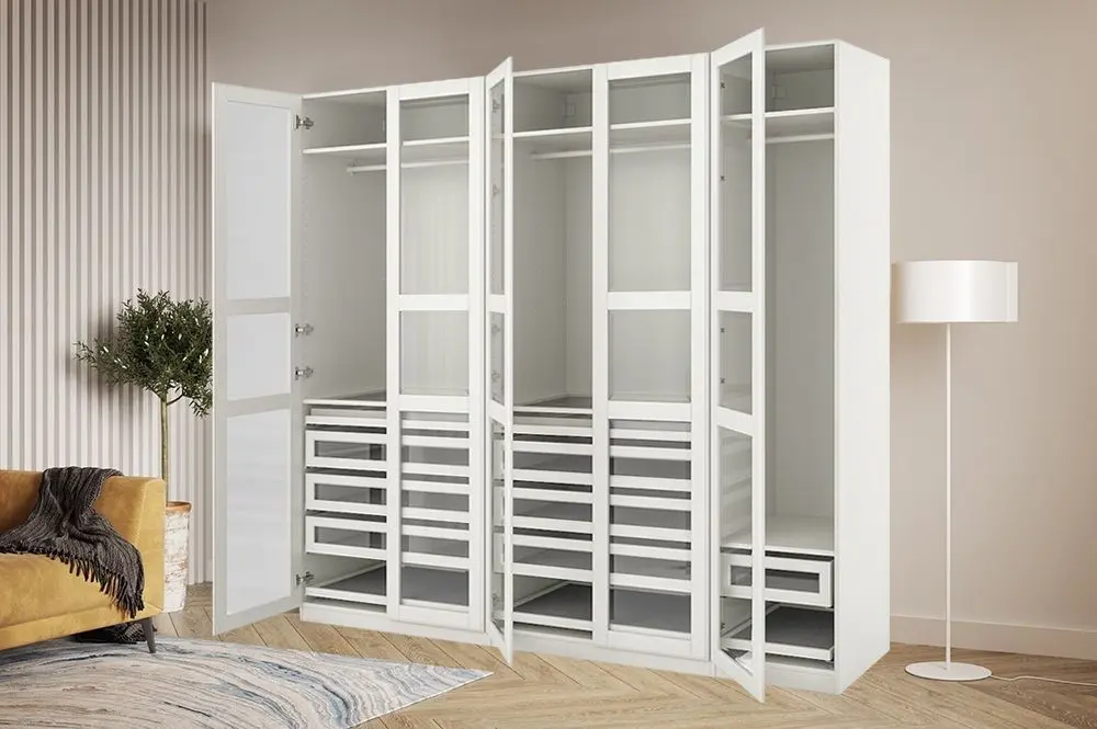 Dulap Ikea Pax/Tyssedal 250x60x236 (Alb)