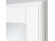 Шкаф Ikea Pax/Tyssedal полки/штанги/ящики с зеркалом 150х60х236 (Белый)