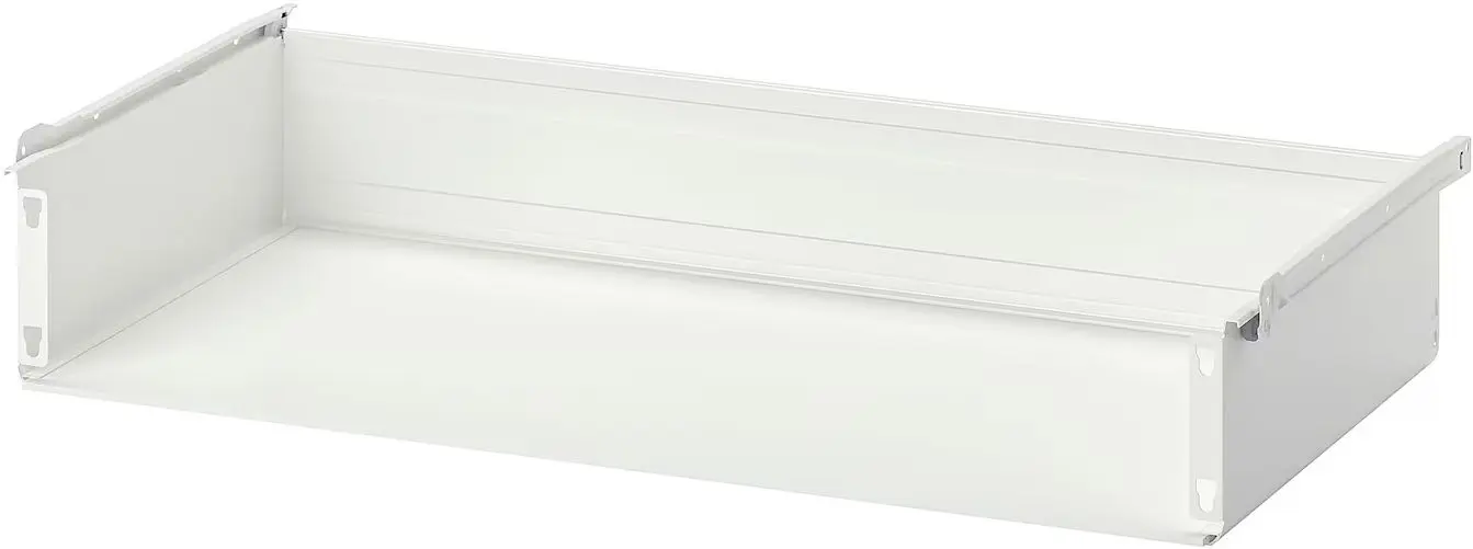 Dulap Ikea Platsa/Fonnes rafturi/bara/sertare/cosuri 120x57x241 (Alb)