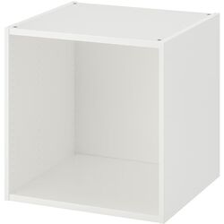 Шкаф Ikea Platsa/Sannidal полки/штанги/корзины 240x57x231 (Белый) Thumb