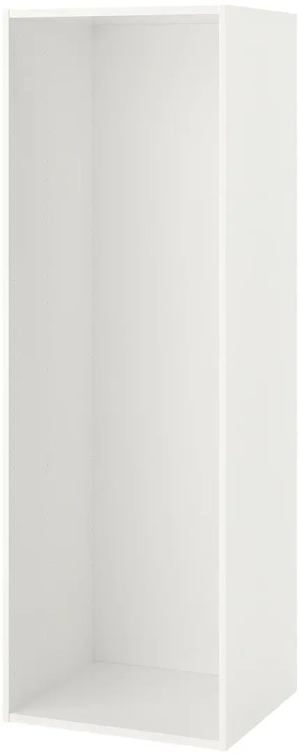 Шкаф Ikea Platsa/Sannidal полки/штанги/корзины 240x57x231 (Белый)