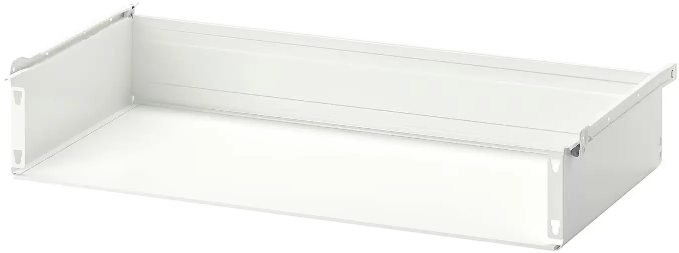 Dulap Ikea Platsa/Sannidal rafturi/bare/sertare 160x42x191 (Alb/Albastru)