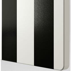 Dulap Ikea Smastad/Platsa 2 usi/3 sertare 60x57x181 (Alb/Lila Deschis/Dunga) Thumb