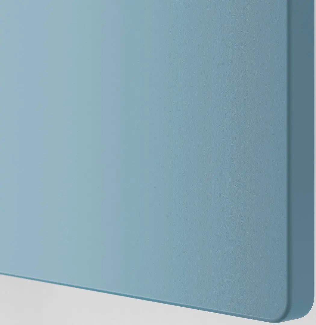 Dulap Ikea Smastad/Platsa 3 sertare 60x57x181 (Alb/Albastru/Dunga)