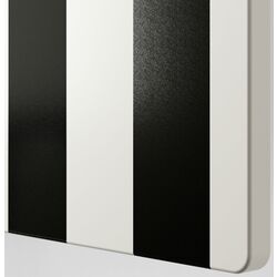 Dulap Ikea Smastad/Platsa 3 sertare 60x57x181 (Alb/Albastru/Dunga) Thumb