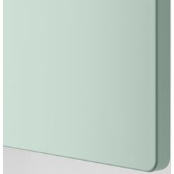 Dulap Ikea Smastad/Platsa 3 sertare 60x57x181 (Alb/Verde Deschis) Thumb