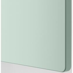 Dulap Ikea Smastad/Platsa 4 sertare/2 usi 60x57x181 (Alb/Verde Deschis) Thumb