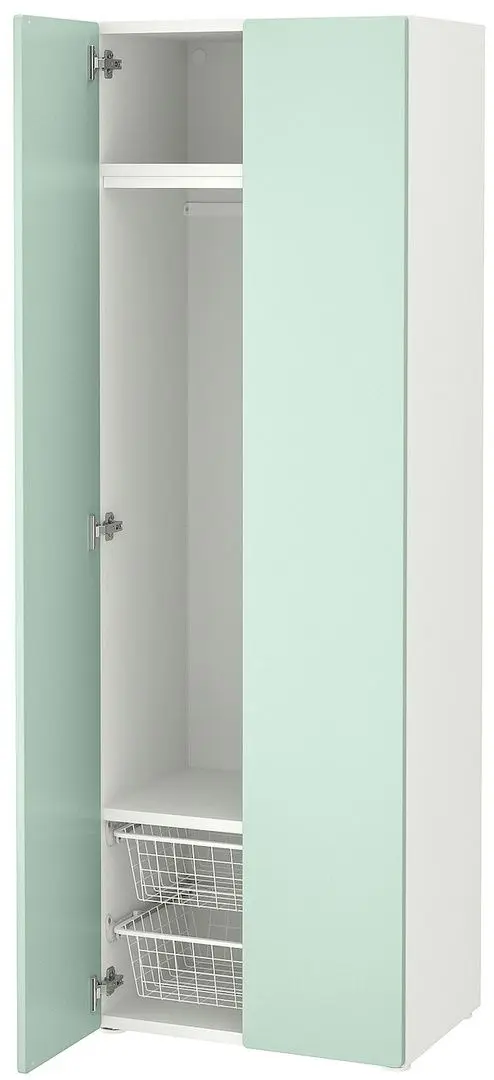 Dulap Ikea Smastad/Platsa 60x42x181 (Alb/Verde Deschis)