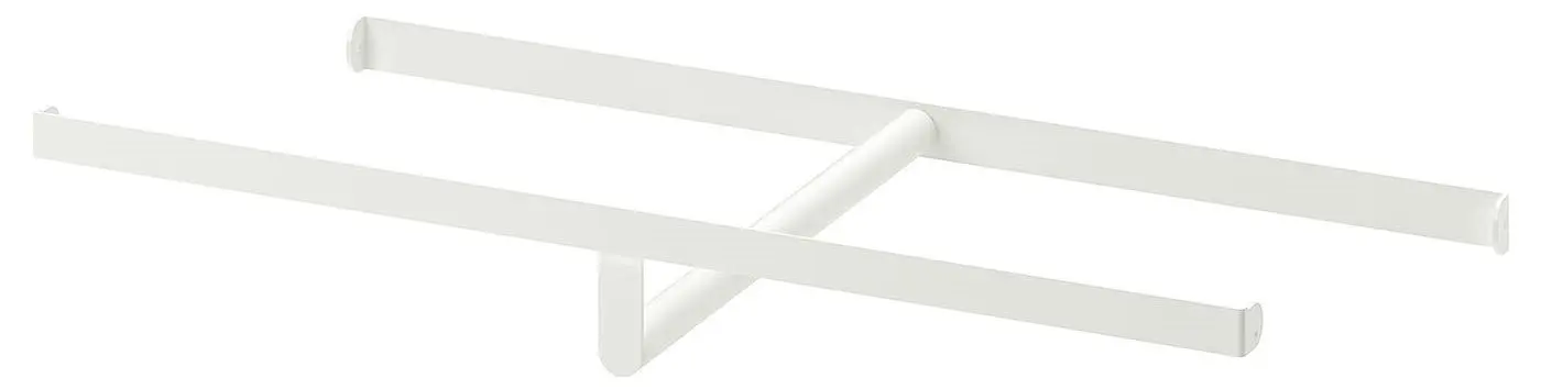 Dulap Ikea Smastad/Platsa cu 2 bare umerase 60x42x181 (Alb/Verde Deschis)