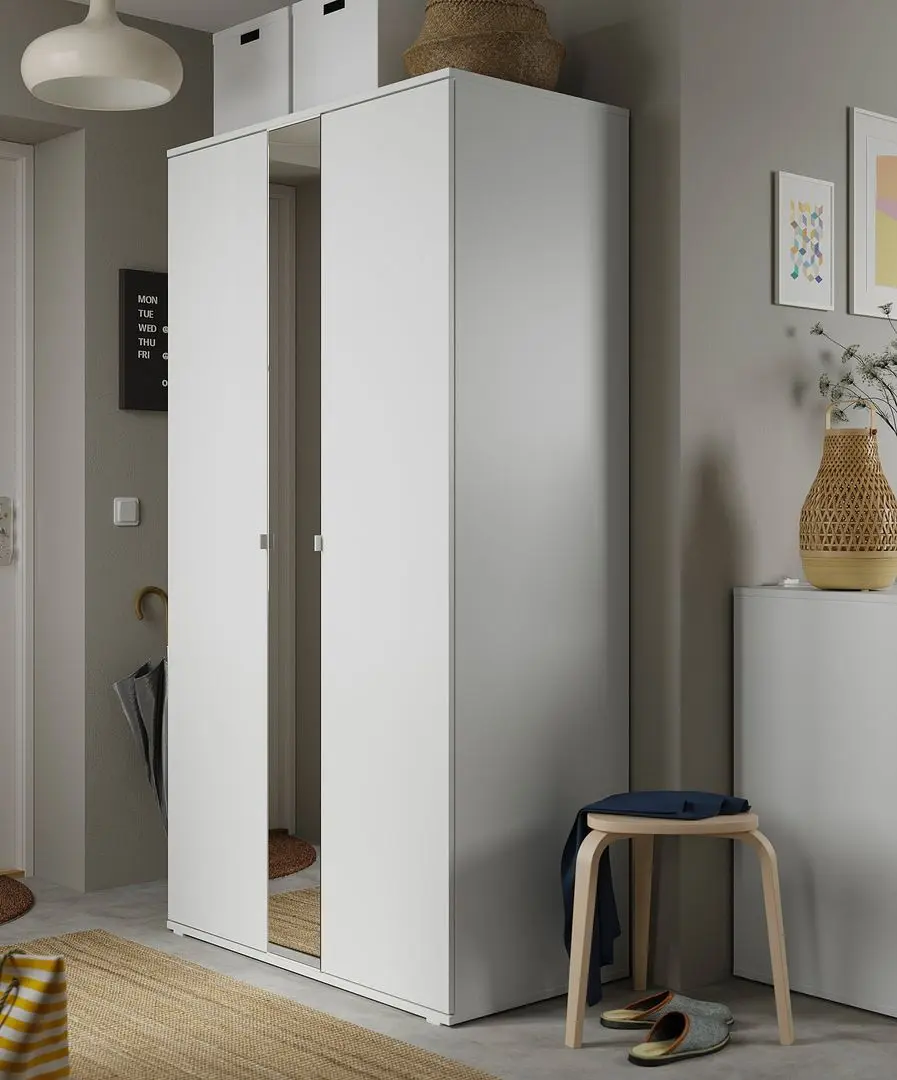 Шкаф Ikea Vihals 105x57x200 (Белый)