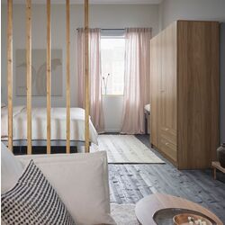 Dulap Ikea Vilhatten 98x57x190 (Aspect Stejar) Thumb