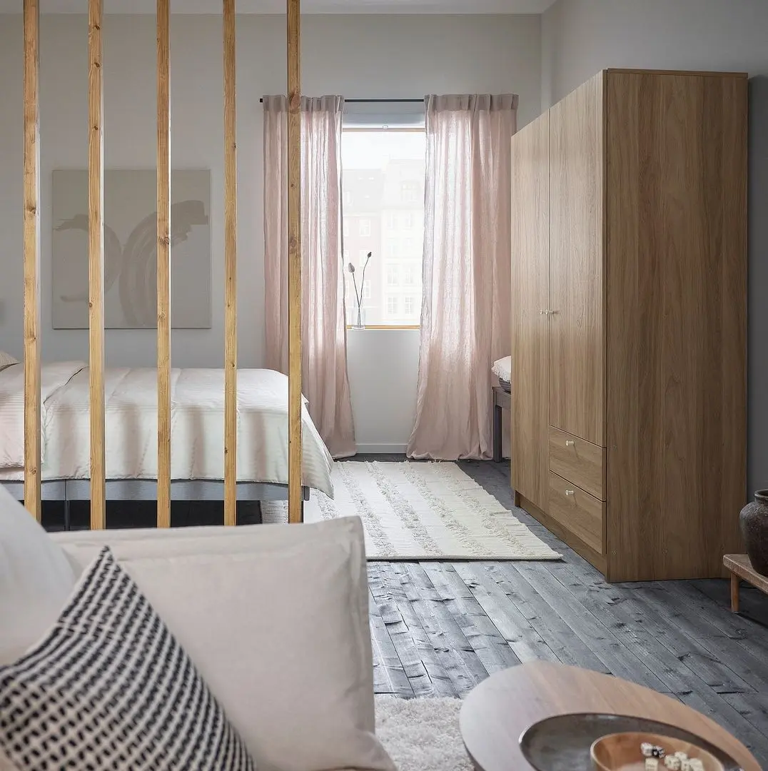 Dulap Ikea Vilhatten 98x57x190 (Aspect Stejar)