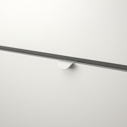 Шкаф Ikea Visthus полки/штанга/ящики 122x59x216 (Серый/Белый) Thumb