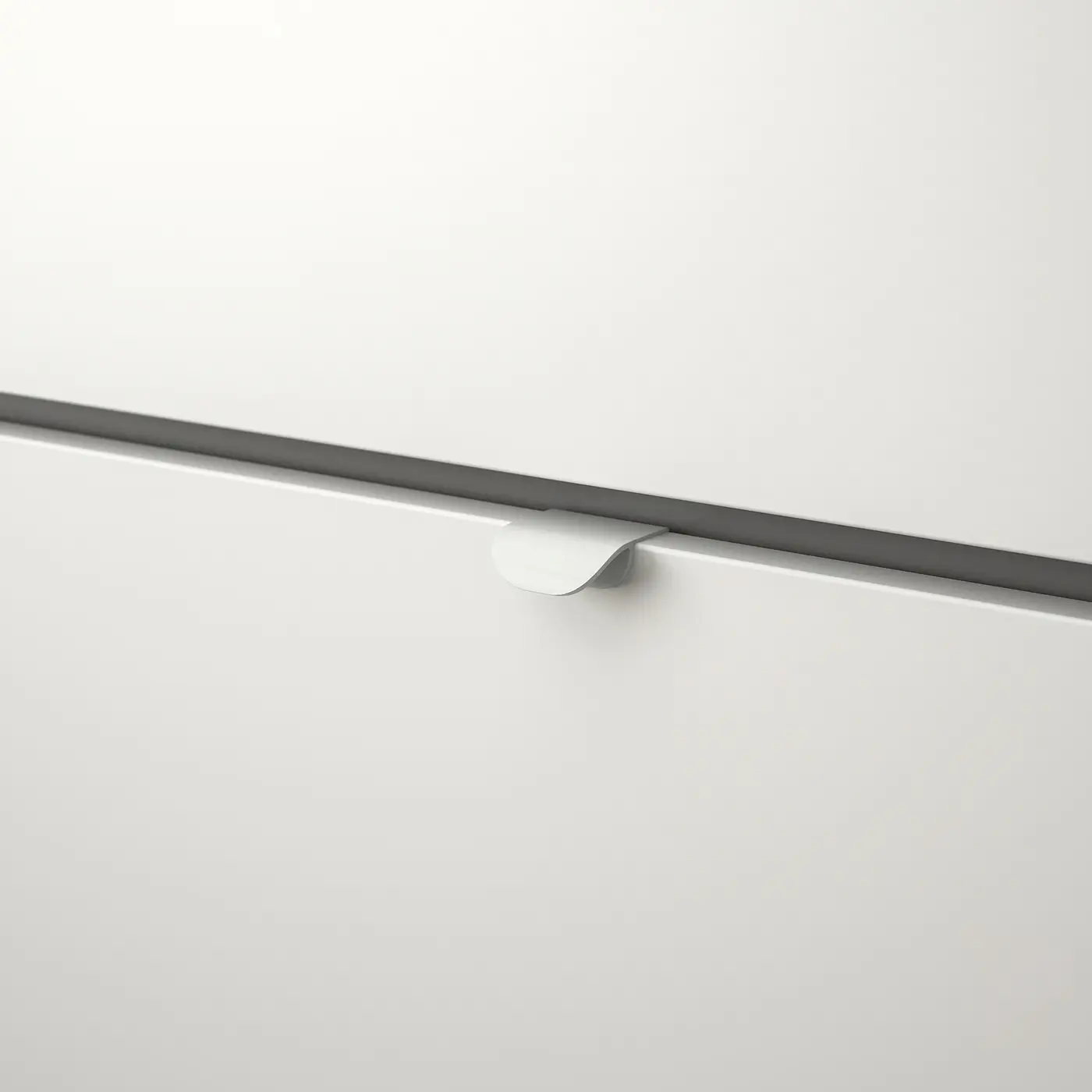 Шкаф Ikea Visthus полки/штанга/ящики 122x59x216 (Серый/Белый) - 4