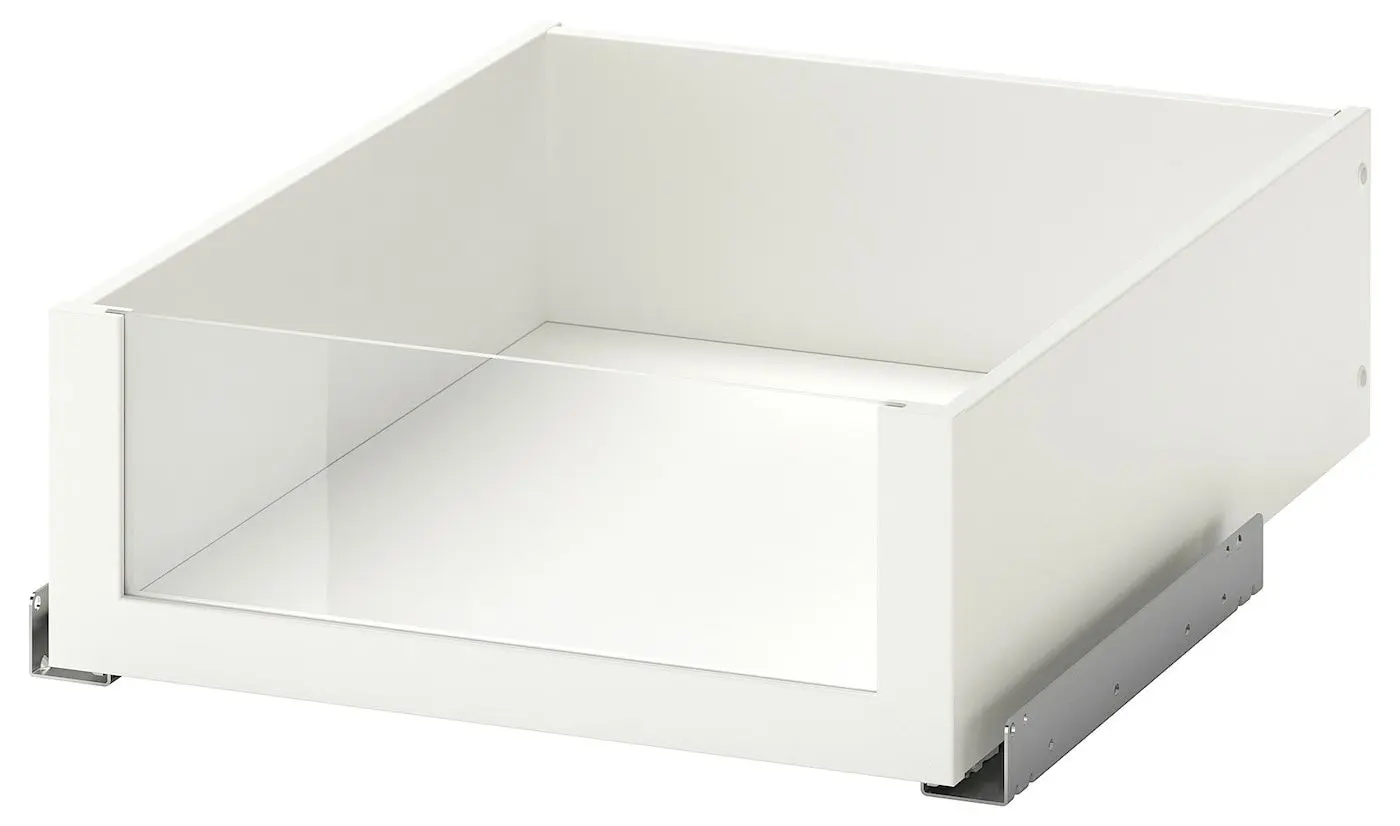 Шкаф комбинированный Ikea Pax 3 двери/полки/штанги/ящики 150x60x201  (Белый)