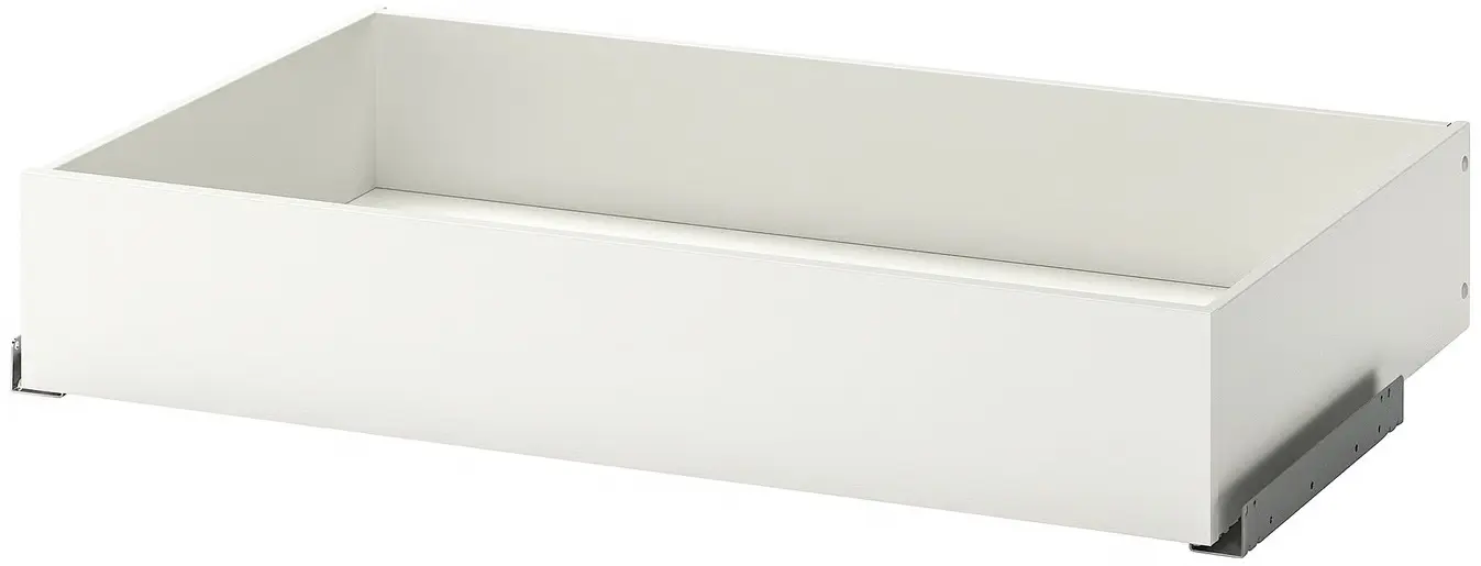 Шкаф комбинированный Ikea Pax/Grimo 3 двери/полки/штанги/ящики 150x60x201 (Белый) - 8