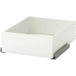 Шкаф комбинированный Ikea Pax/Grimo 3 двери/полки/штанги/ящики 150x60x201 (Белый) Thumb