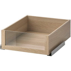 Dulap de colt Ikea Pax/Bergsbo/Aheim rafturi/bare/sertare/cos/oglinzi 211/161x236 (Aspect Stejar Antichizat/Furnir Stejar) Thumb