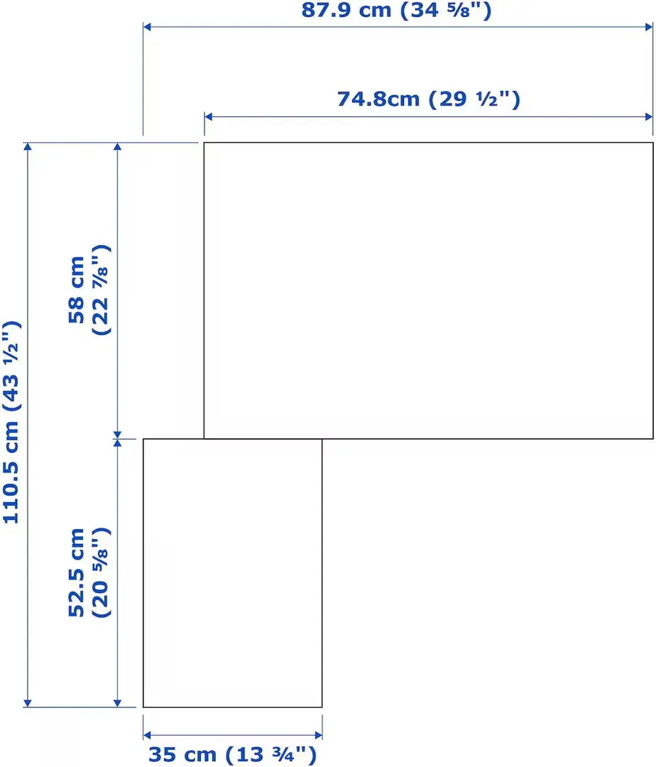 Dulap de colț Ikea Pax/Fardal/Aheim raft/bare/oglinda 111/88x236 (Alb Lucios)