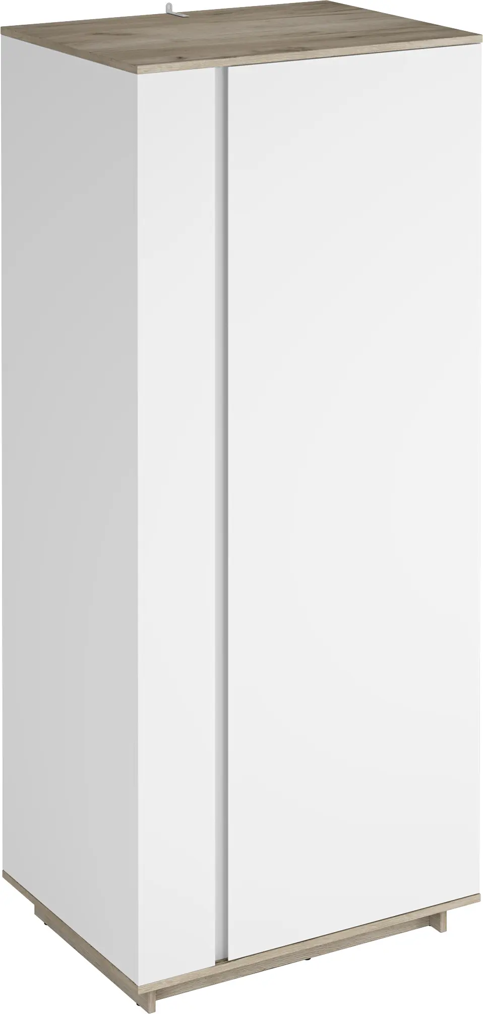 Шкаф Magnusplus Concept CT23 80x200x60 (Grey Craft Oak/Nimphea Alba)