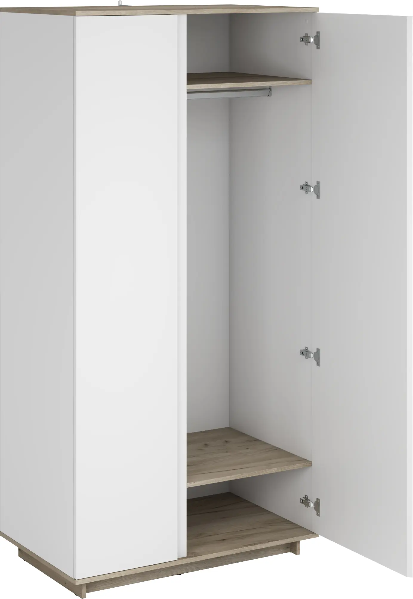 Шкаф Magnusplus Concept CT24 100x200x60 (Grey Craft Oak/Nimphea Alba)