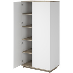 Шкаф Magnusplus Concept CT24 100x200x60 (Grey Craft Oak/Nimphea Alba) Thumb