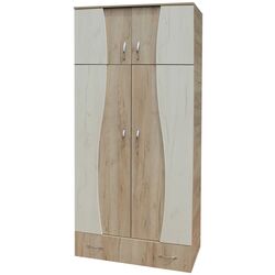 Dulap Marcel Prod 2U S 90x198 (Craft Oak Grey/Craft Oak White) Thumb